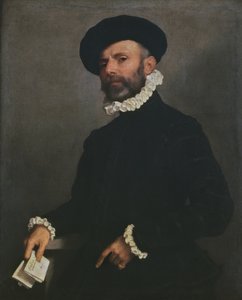 Elinde Mektup Tutan Bir Adamın Portresi, c.1570-75